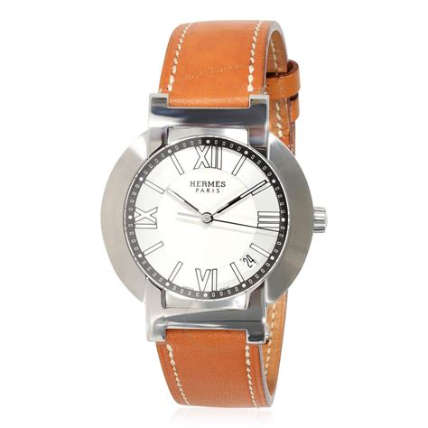 used hermes mens watch|pre owned Hermes watches.